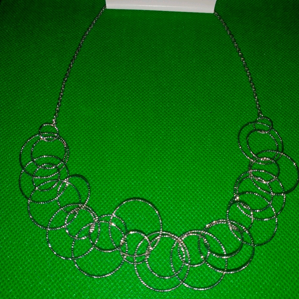 Charming Charlie Hoop Necklace